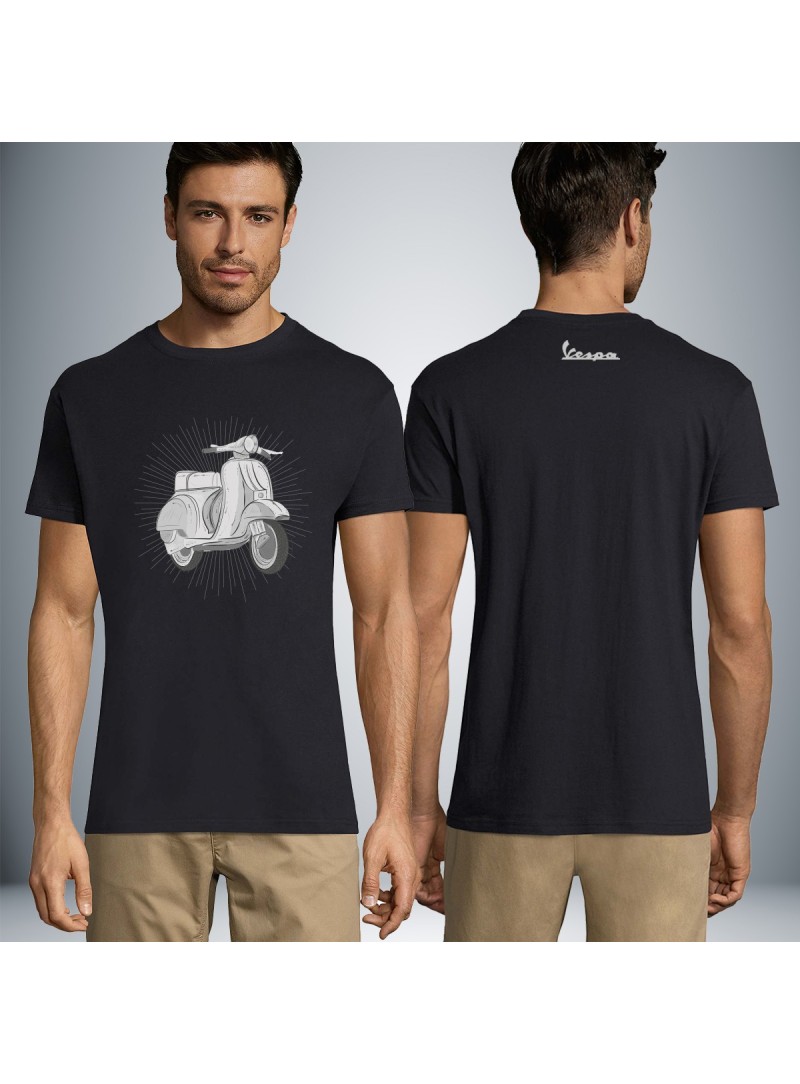Vespa vintage Unisex Μπλουζάκι