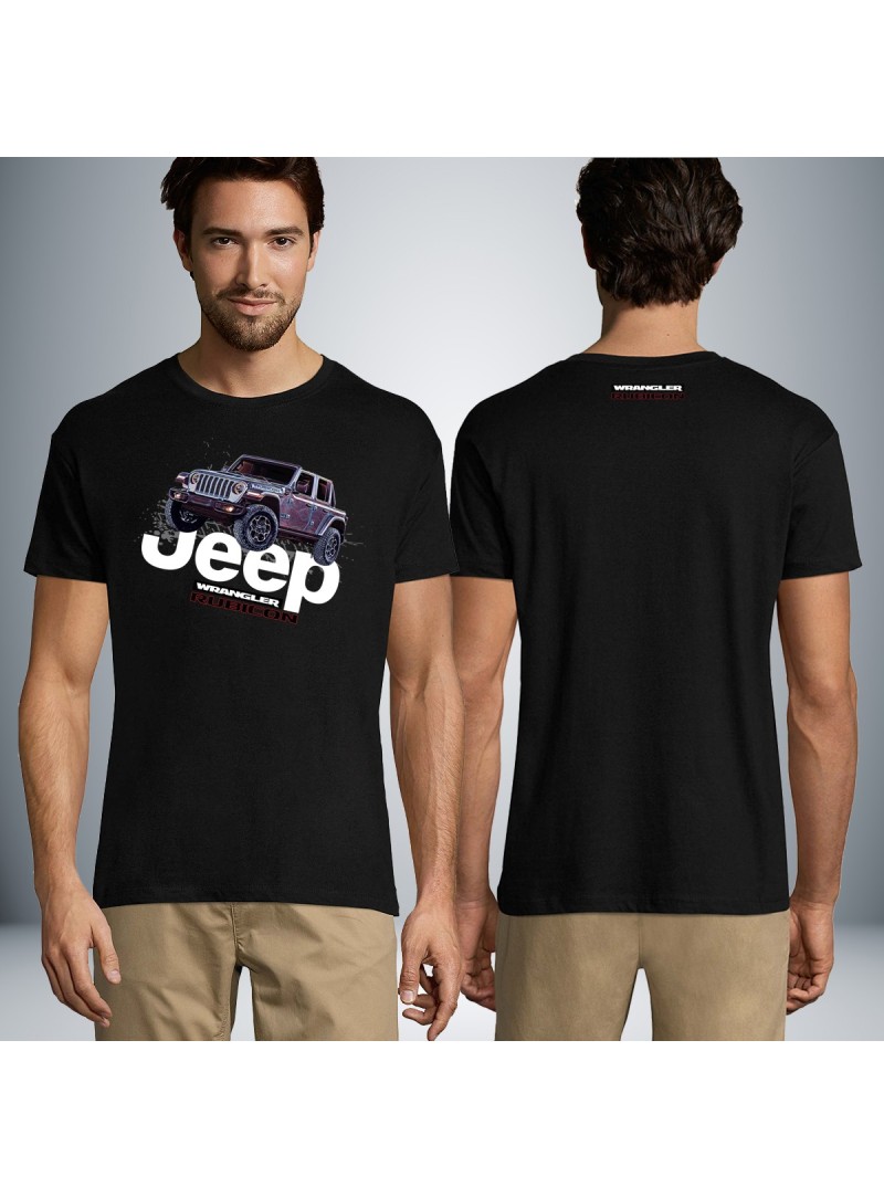 Jeep Wrangler Rubicon Unisex Μπλουζάκι