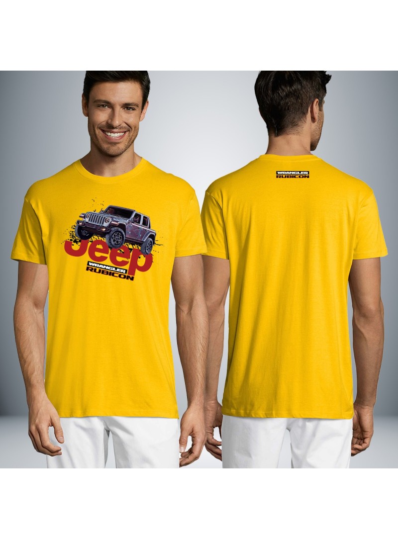 Jeep Wrangler Rubicon Unisex Μπλουζάκι