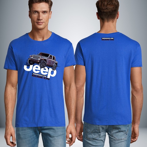 Jeep Wrangler Rubicon Unisex Μπλουζάκι
