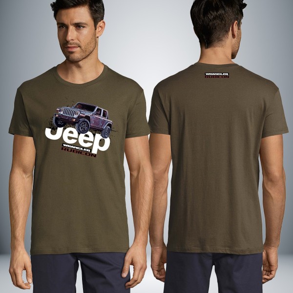 Jeep Wrangler Rubicon Unisex Μπλουζάκι