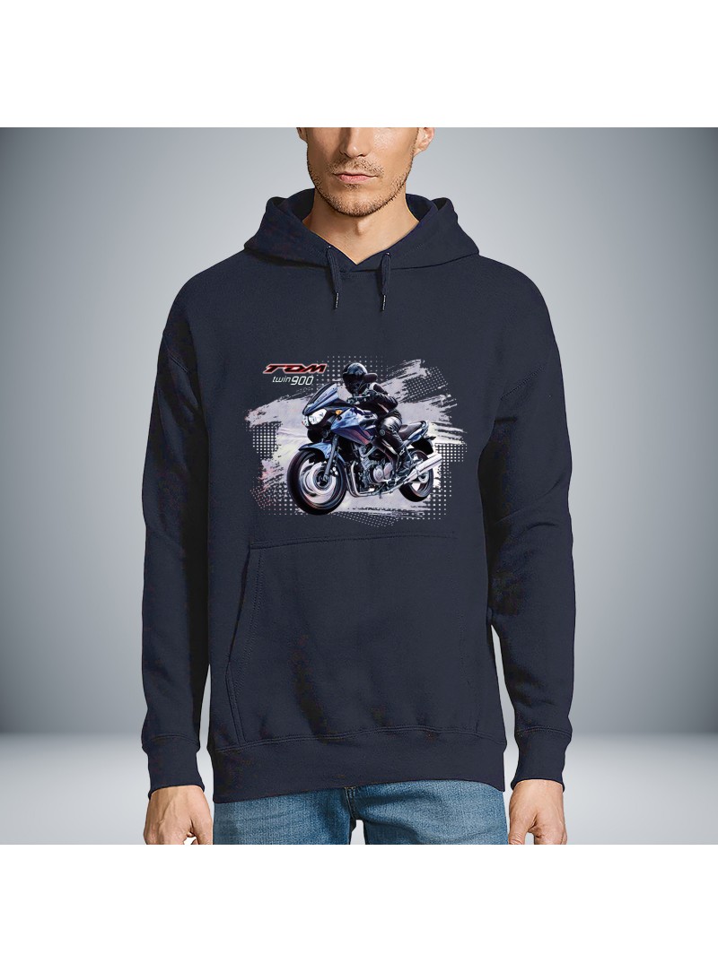 French Navy Yamaha TDM 900 Unisex Hoodie 2