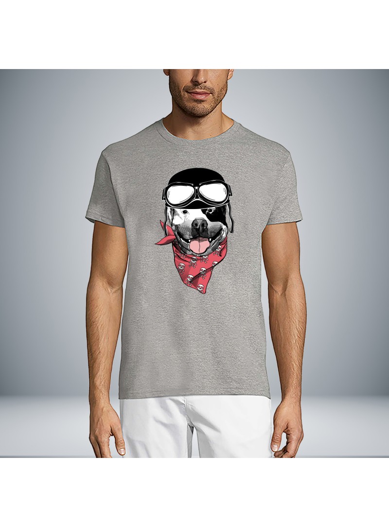 Dog biker Unisex T-Shirt