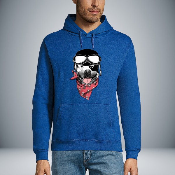 Dog biker Unisex Hoodie
