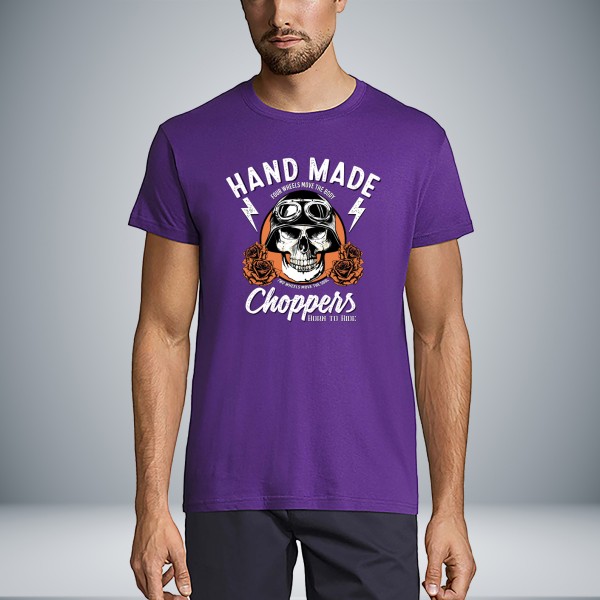 Hand Made Choppers Unisex Μπλουζάκι