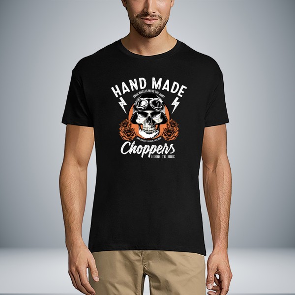 Hand Made Choppers Unisex Μπλουζάκι