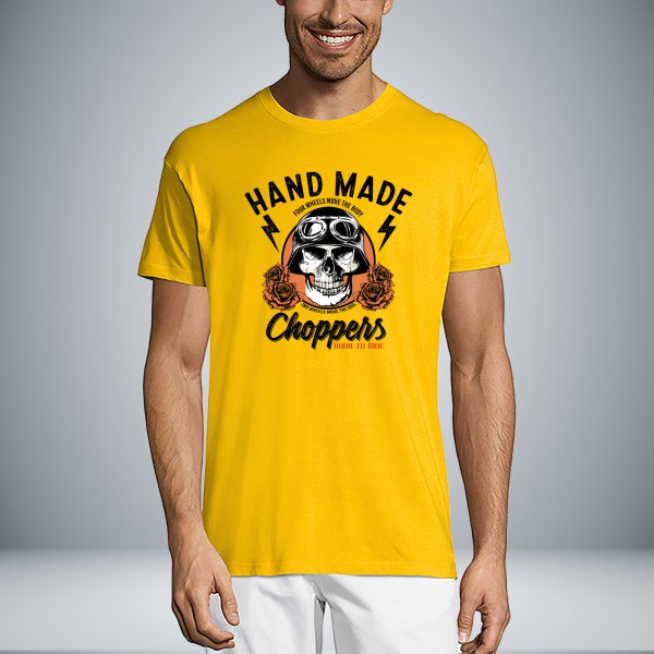 Hand Made Choppers Unisex T-Shirt