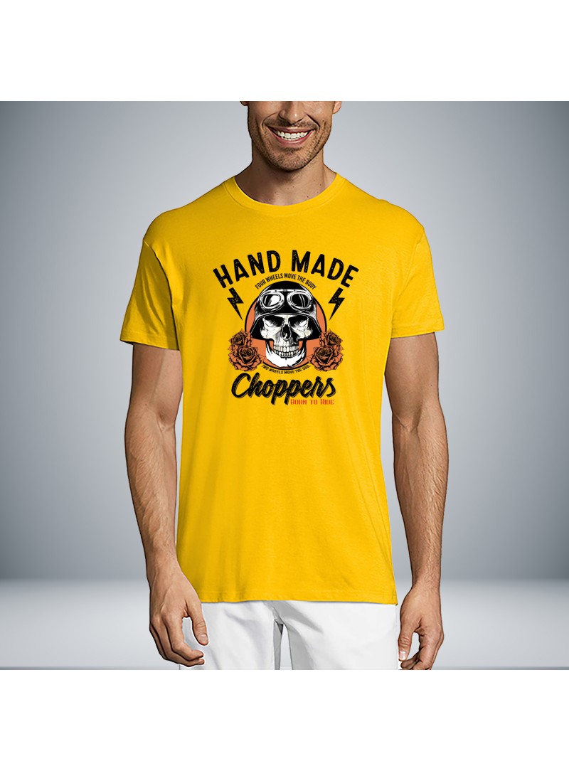 Hand Made Choppers Unisex T-Shirt