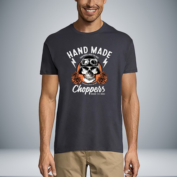 Hand Made Choppers Unisex T-Shirt