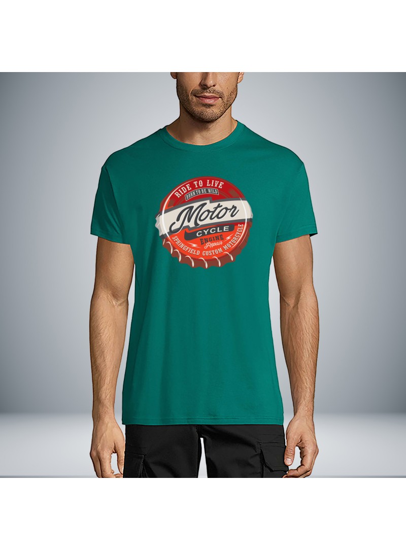 Motor Cycle Unisex T-Shirt
