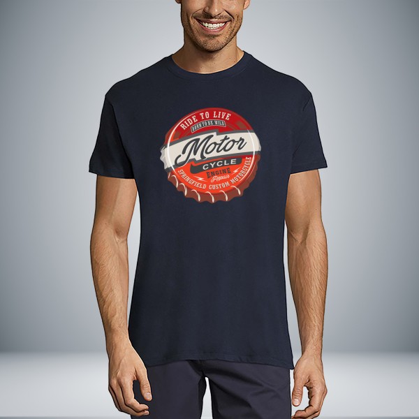 Motor Cycle Unisex T-Shirt