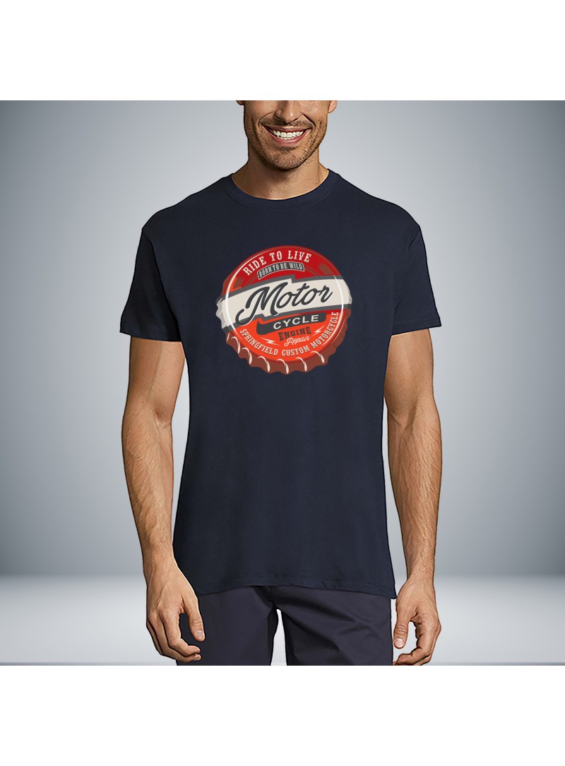 Motor Cycle Unisex T-Shirt