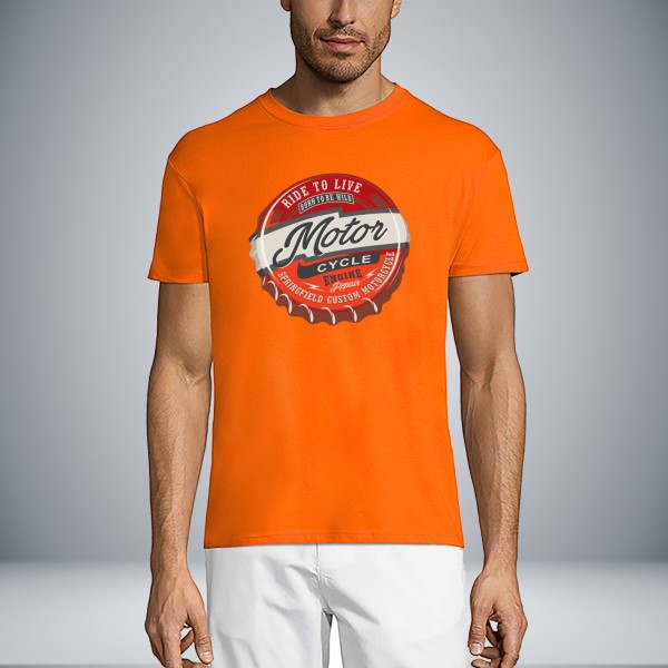 Motor Cycle Unisex T-Shirt