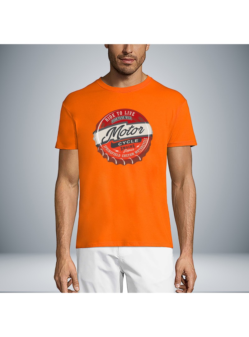 Motor Cycle Unisex T-Shirt