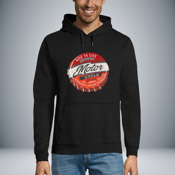 Motor Cycle Unisex Hoodie