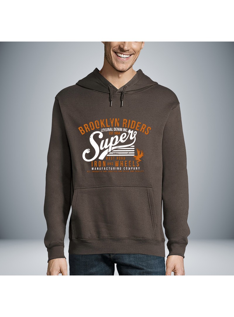 Super Brooklyn Riders Unisex Hoodie