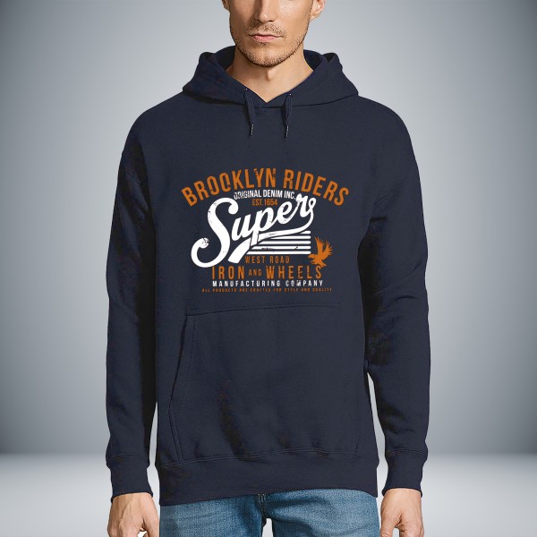 Super Brooklyn Riders Unisex Hoodie
