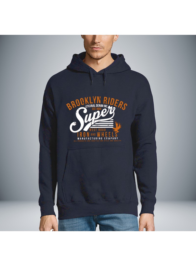 Super Brooklyn Riders Unisex Hoodie