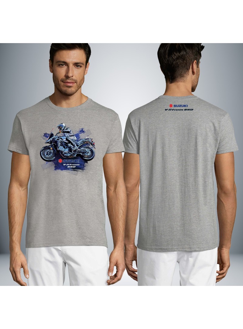 Suzuki V-Strom 650 Unisex Μπλουζάκι 3