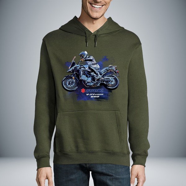 Suzuki V-Strom 650 Unisex Hoodie 3