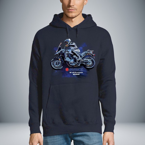 Suzuki V-Strom 650 Unisex Hoodie 3