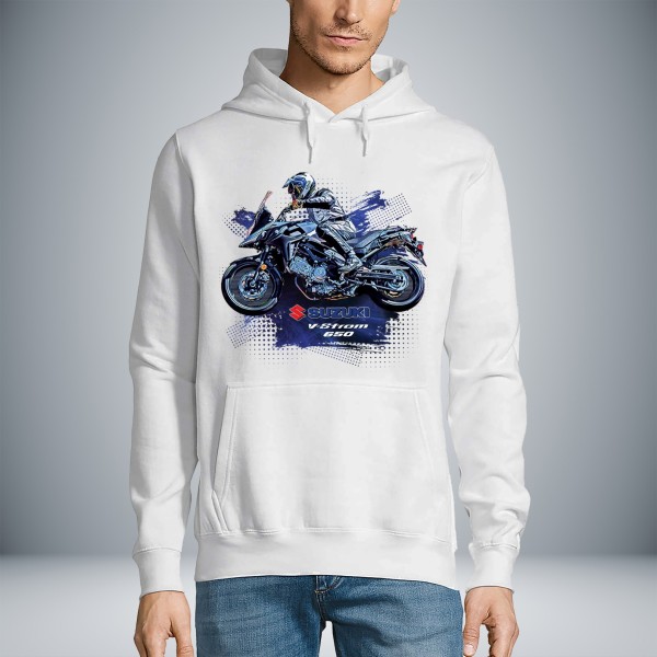 Suzuki V-Strom 650 Unisex Hoodie 3