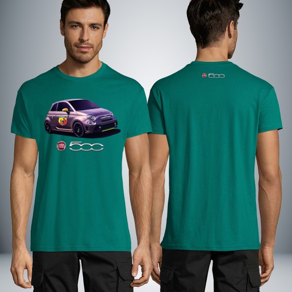 FIAT 500 Abarth Unisex Μπλουζάκι