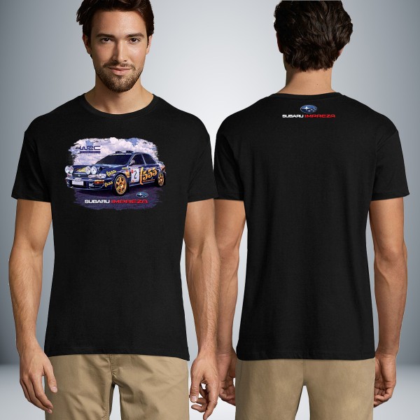Subaru impreza WRX STi Unisex Μπλουζάκι 3