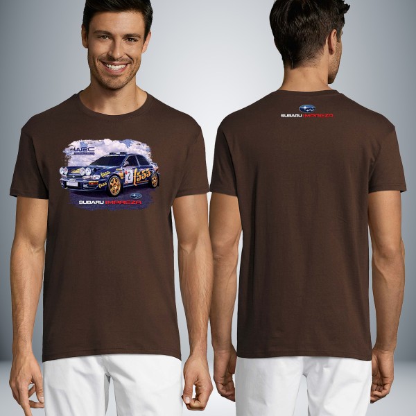 Subaru impreza WRX STi Unisex Μπλουζάκι 3