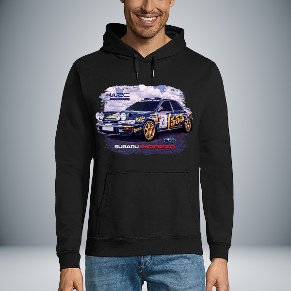 Subaru impreza WRX STi Unisex Hoodie 3
