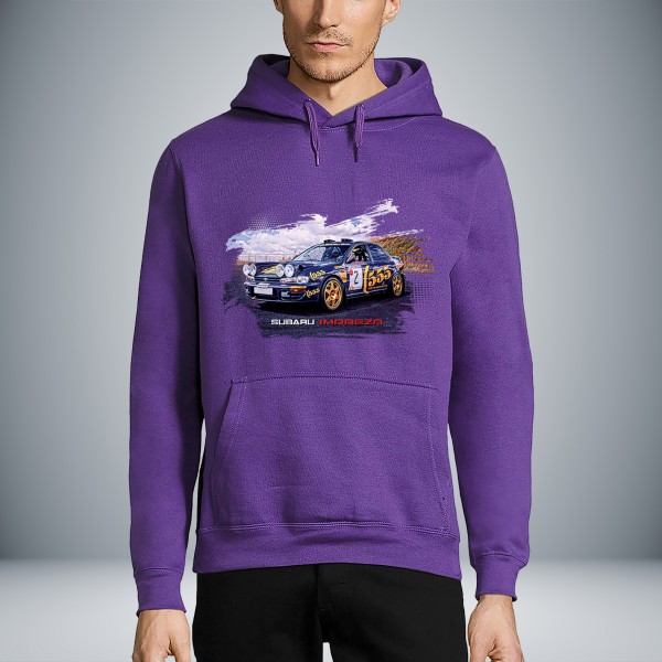 Subaru impreza WRX STi Unisex Hoodie 3
