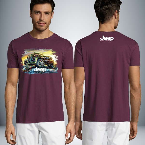 Jeep Wrangler Unisex Μπλουζάκι 3