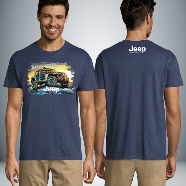 Jeep Wrangler Unisex Μπλουζάκι 3
