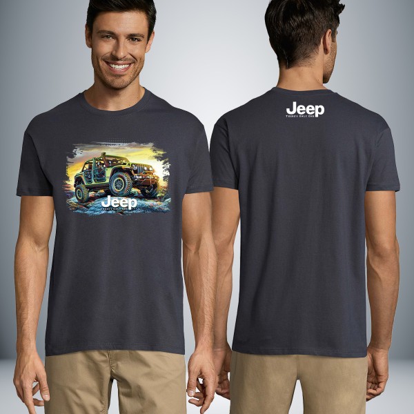 Jeep Wrangler Unisex Μπλουζάκι 3