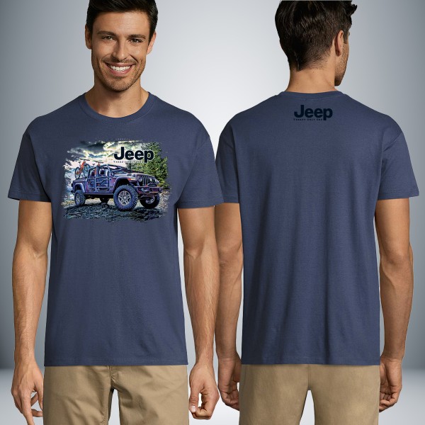 Jeep Wrangler Unisex Μπλουζάκι 4