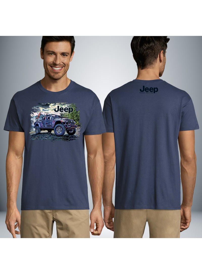 Jeep Wrangler Unisex Μπλουζάκι 4