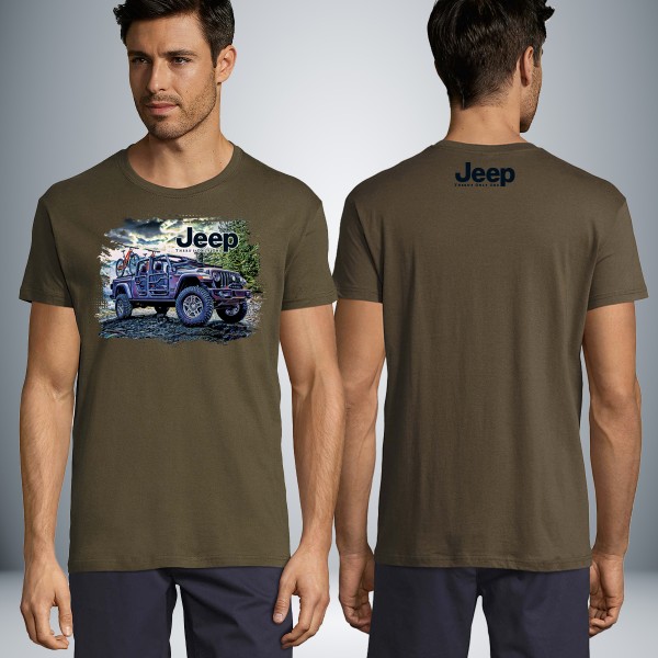 Jeep Wrangler Unisex Μπλουζάκι 4