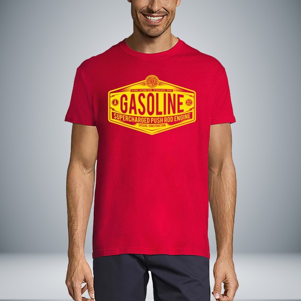 Gasoline Unisex Μπλουζάκι