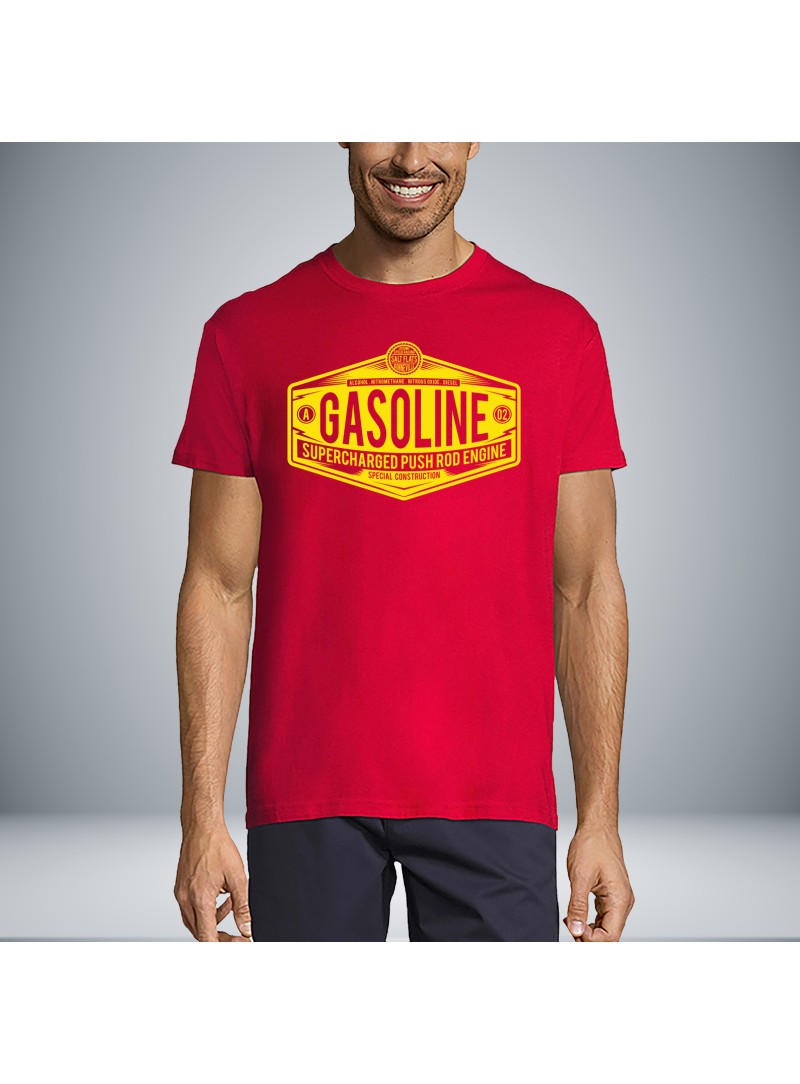 Gasoline Unisex Μπλουζάκι