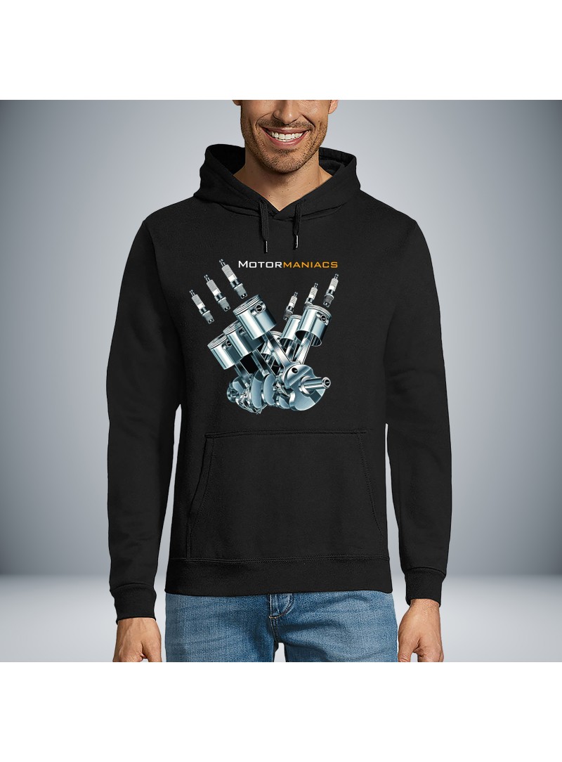 Motormaniacs Unisex Hoodie