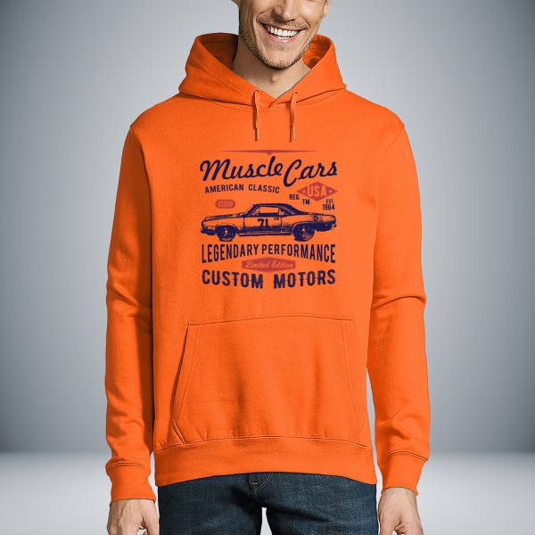 Vintage Muscle Car Unisex Hoodie