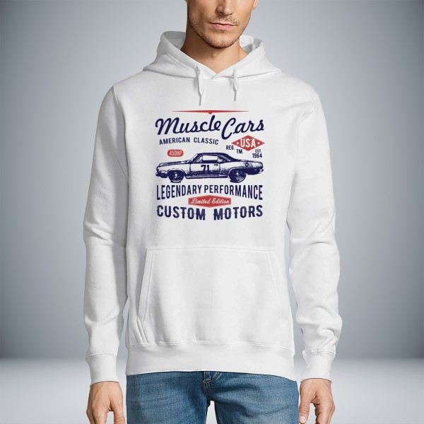 Vintage Muscle Car Unisex Hoodie