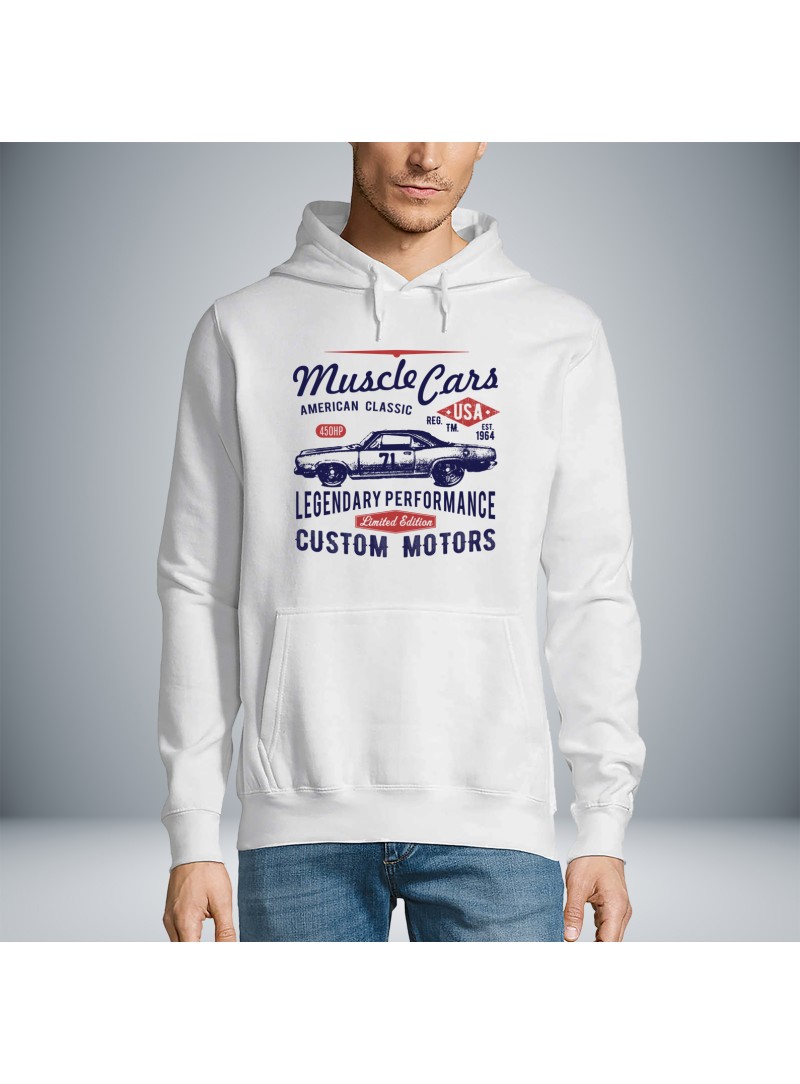 Vintage Muscle Car Unisex Hoodie