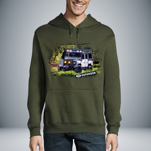 Land Rover Defender 110 Unisex Hoodie 2