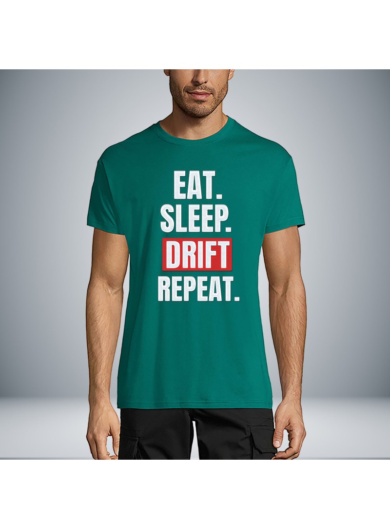Eat Sleep Drift Repeat Unisex T-Shirt