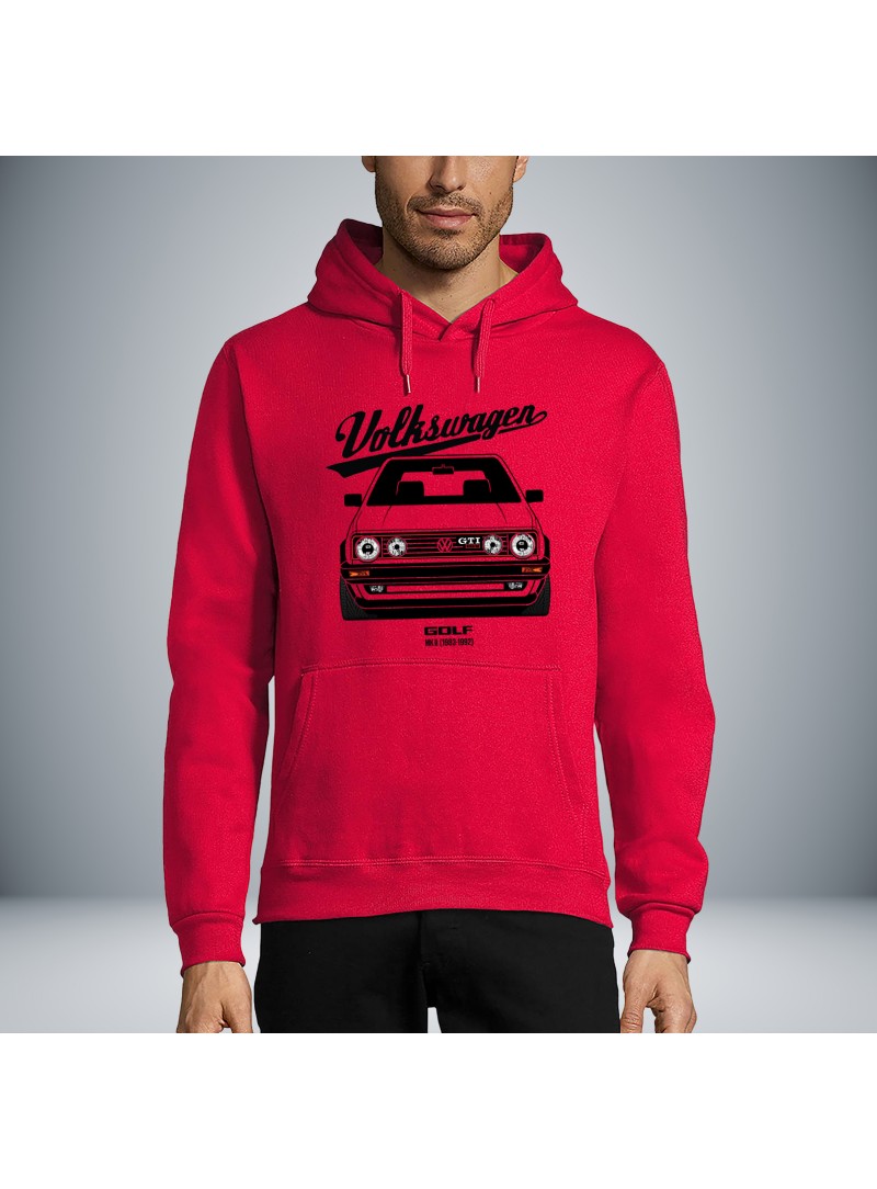 Volkswagen Golf GTI MK II Unisex Hoodie