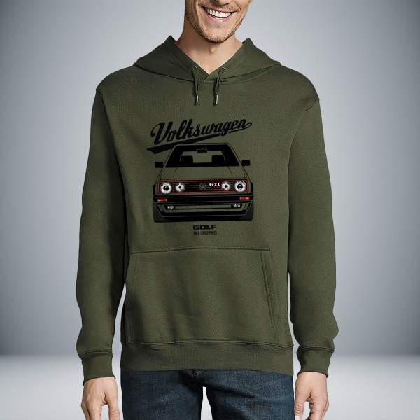 Volkswagen Golf GTI MK II Unisex Hoodie