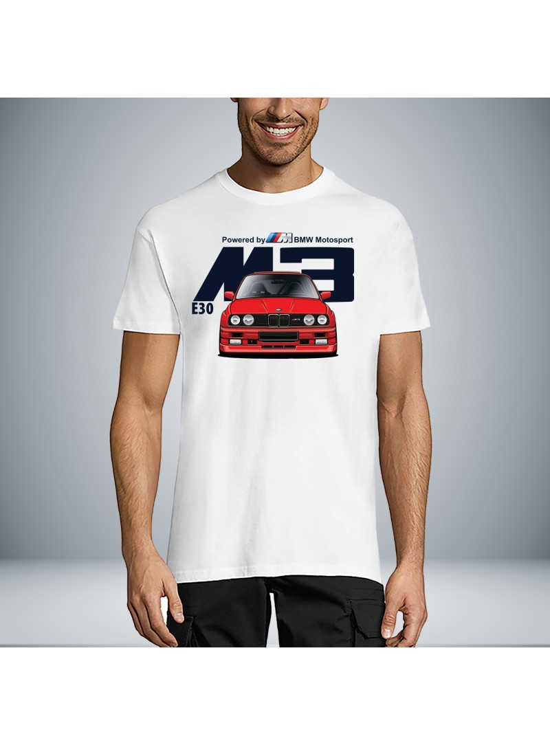 BMW M3 Vintage Car Unisex Μπλουζάκι