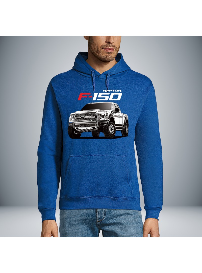 FORD RAPTOR F-150 BW Unisex Hoodie