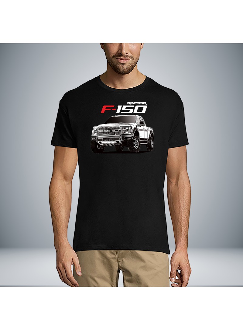 FORD RAPTOR F-150 BW Unisex Μπλουζάκι